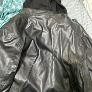 Back of jacket